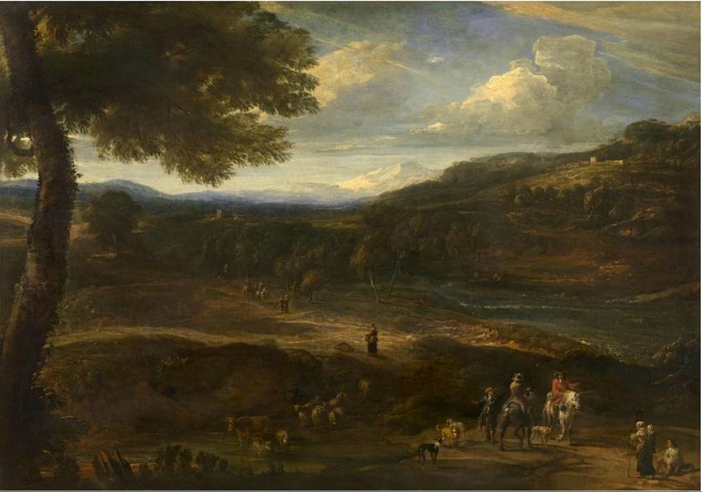 Paesaggio con cavalieri e mandrie - Koninklijk Museum voor Schone Kunsten Antwerpen